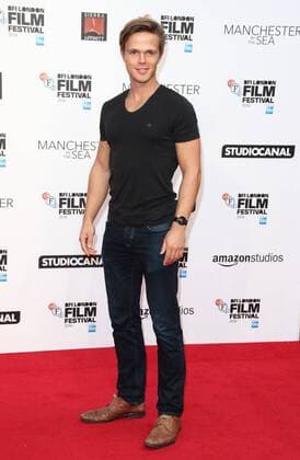 Manchester-by-the-Sea Headline Gala screening London, UK. Dan Olsen at the BFI London Film Festival Headline Gala Manchester-by-the-Sea at the Odeon Leicester Square. 8th October 2016. LMK73-62561-091016 