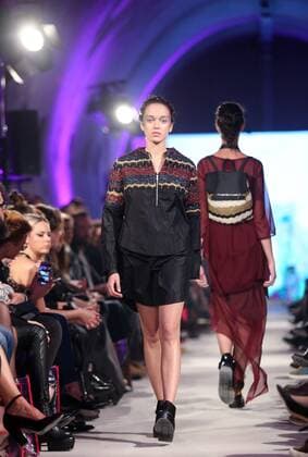 PXL_BIPA Fashion.hr, Ana Maria Ricov show 08.10.2016., Zagreb, Croatia - BIPA Fashion.hr at the tunnel Gric, Ana Maria Ricov show.  PetarxGlebov PIXSELL