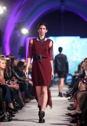PXL_BIPA Fashion.hr, Ana Maria Ricov show 08.10.2016., Zagreb, Croatia - BIPA Fashion.hr at the tunnel Gric, Ana Maria Ricov show.  PetarxGlebov PIXSELL