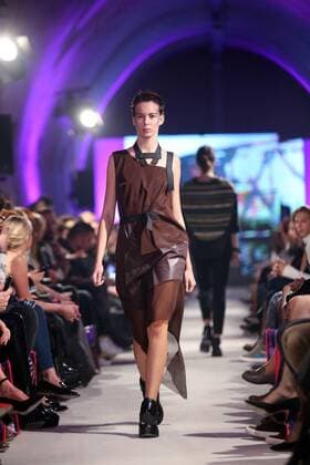 PXL_BIPA Fashion.hr, Ana Maria Ricov show 08.10.2016., Zagreb, Croatia - BIPA Fashion.hr at the tunnel Gric, Ana Maria Ricov show.  PetarxGlebov PIXSELL