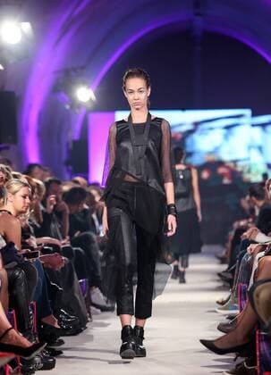 PXL_BIPA Fashion.hr, Ana Maria Ricov show 08.10.2016., Zagreb, Croatia - BIPA Fashion.hr at the tunnel Gric, Ana Maria Ricov show.  PetarxGlebov PIXSELL