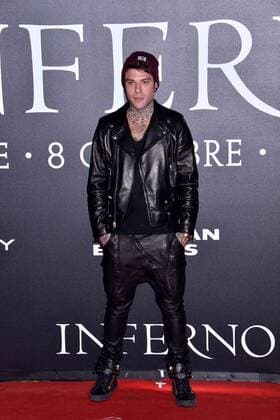 Inferno Filmpremiere in Florenz Rome Photocall Inferno . Pictured: Fedez  Copyright: xPoolxRoma2x