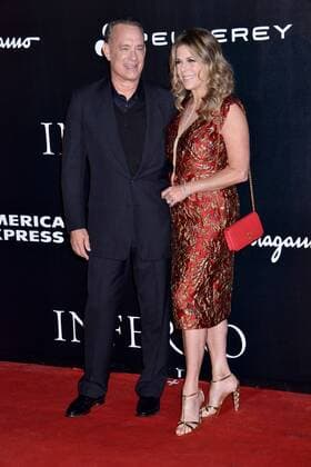 Inferno Filmpremiere in Florenz Rome Photocall Inferno . Pictured: Tom Hanks, Rita Wilson  Copyright: xPoolxRoma2x