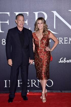 Inferno Filmpremiere in Florenz Rome Photocall Inferno . Pictured: Tom Hanks, Rita Wilson  Copyright: xPoolxRoma2x