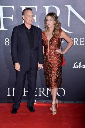 Inferno Filmpremiere in Florenz Rome Photocall Inferno . Pictured: Tom Hanks, Rita Wilson  Copyright: xPoolxRoma2x