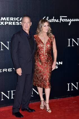 Inferno Filmpremiere in Florenz Rome Photocall Inferno . Pictured: Tom Hanks, Rita Wilson  Copyright: xPoolxRoma2x