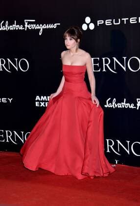 Inferno Filmpremiere in Florenz Rome Photocall Inferno . Pictured: Felicity Brown  Copyright: xPoolxRoma2x