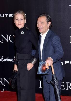 Inferno Filmpremiere in Florenz Rome Photocall Inferno . Pictured: Cesare Prandelli, Manuela Benini  Copyright: xPoolxRoma2x