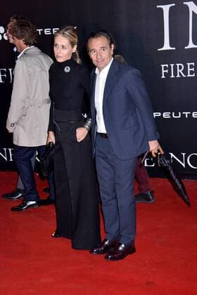 Inferno Filmpremiere in Florenz Rome Photocall Inferno . Pictured: Cesare Prandelli, Manuela Benini  Copyright: xPoolxRoma2x