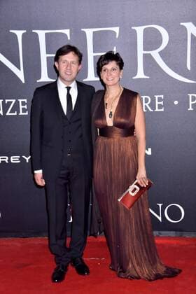 Inferno Filmpremiere in Florenz Rome Photocall Inferno . Pictured: Dario Nardella, Emma Lanni  Copyright: xPoolxRoma2x