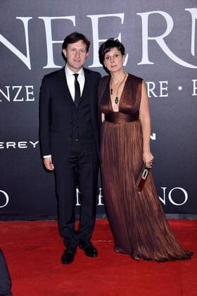 Inferno Filmpremiere in Florenz Rome Photocall Inferno . Pictured: Dario Nardella, Emma Lanni  Copyright: xPoolxRoma2x