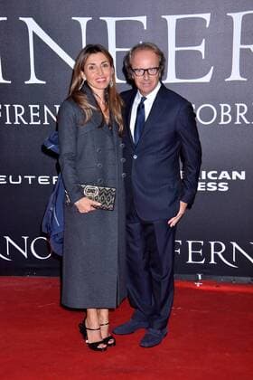 Inferno Filmpremiere in Florenz Rome Photocall Inferno . Pictured: Andrea Della Valle, Paula Of The Valley  Copyright: xPoolxRoma2x