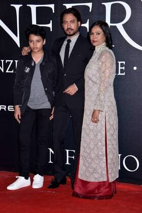 Inferno Filmpremiere in Florenz Rome Photocall Inferno . Pictured: Irrafan Khan  Copyright: xPoolxRoma2x