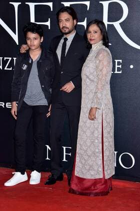Inferno Filmpremiere in Florenz Rome Photocall Inferno . Pictured: Irrafan Khan  Copyright: xPoolxRoma2x