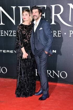 Inferno Filmpremiere in Florenz Rome Photocall Inferno . Pictured: Pierfrancesco Favino, Anna Ferzetti  Copyright: xPoolxRoma2x