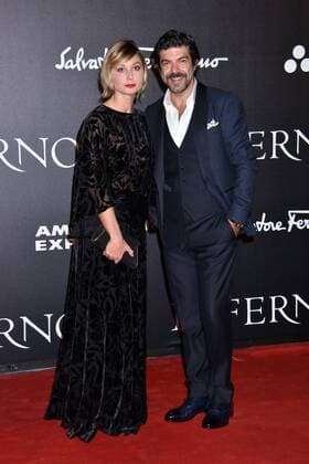 Inferno Filmpremiere in Florenz Rome Photocall Inferno . Pictured: Pierfrancesco Favino, Anna Ferzetti  Copyright: xPoolxRoma2x