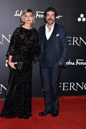 Inferno Filmpremiere in Florenz Rome Photocall Inferno . Pictured: Pierfrancesco Favino, Anna Ferzetti  Copyright: xPoolxRoma2x