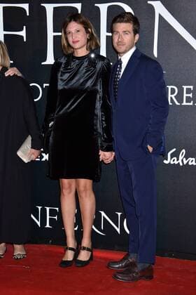 Inferno Filmpremiere in Florenz Rome Photocall Inferno . Pictured: Claudia Ranieri, Alessandro Roja  Copyright: xPoolxRoma2x