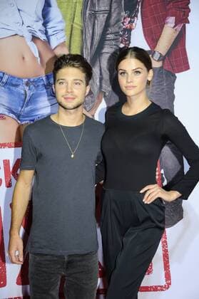 Jascha Rust und Lisa Tomaschewsky Premiere Verrückt nach Fixi Mathäser Filmpalast Film, Fernsehen München 09. Oktober 2016