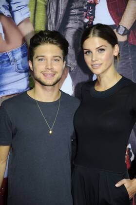 Jascha Rust und Lisa Tomaschewsky Premiere Verrückt nach Fixi Mathäser Filmpalast Film, Fernsehen München 09. Oktober 2016