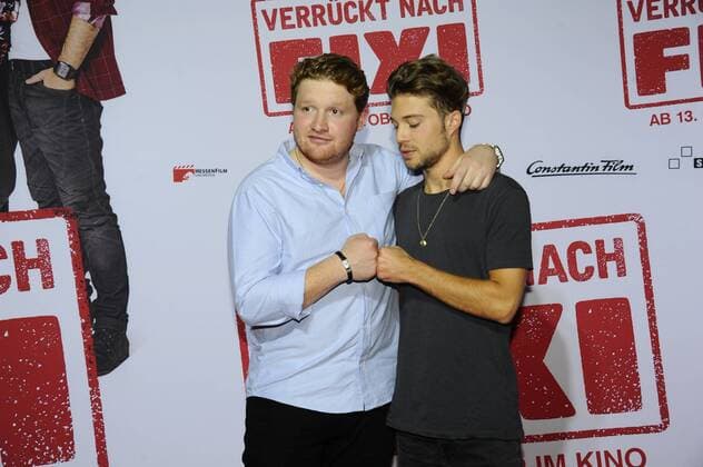 Roland Schreglmann und Jascha Rust Premiere Verrückt nach Fixi Mathäser Filmpalast Film, Fernsehen München 09. Oktober 2016