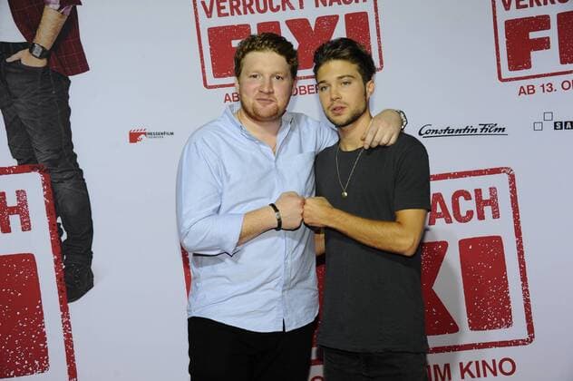 Roland Schreglmann und Jascha Rust Premiere Verrückt nach Fixi Mathäser Filmpalast Film, Fernsehen München 09. Oktober 2016