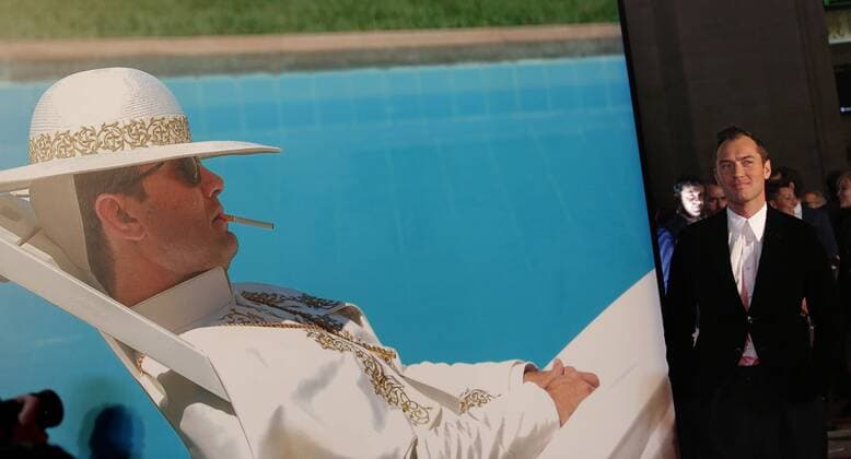 Premiere der TV-Serie The Young Pope in Rom Jude Law Roma 09-10-2016. The young Pope Serie TV Sky, Anteprima Rome 9th October 2016. The Young Pope Premiere. SamanthaxZucchi
