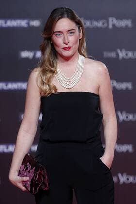 Premiere der TV-Serie The Young Pope in Rom - Maria Elena Boschi Roma 09-10-2016. The young Pope Serie TV Sky, Rome 9th October 2016. The Young Pope Premiere. SamanthaxZucchi