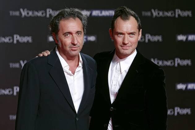 Premiere der TV-Serie The Young Pope in Rom - Paolo Sorrentino and Jude Law Roma 09-10-2016. The young Pope Serie TV Sky, Rome 9th October 2016. The Young Pope Premiere. SamanthaxZucchi
