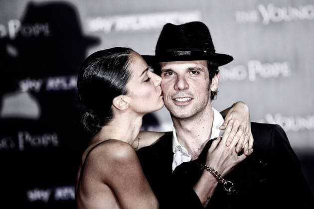 Premiere der TV-Serie The Young Pope in Rom - Francesco Montanari and Andrea Delogu Roma 09-10-2016. The young Pope Serie TV Sky, Rome 9th October 2016. The Young Pope Premiere. SamanthaxZucchi