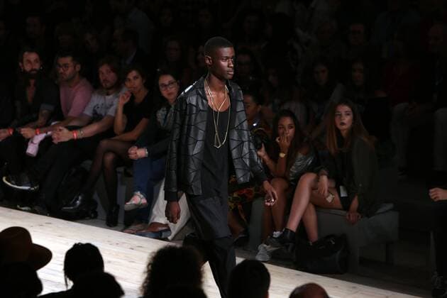 October 9, 2016 - Lisbon, Portugal - A model presents a creation from the fashion designer Lidija Kolovrat Spring Summer 2017 collection during the Lisbon Fashion Week on October 9, 2016 in Lisbon, Portugal. Photo: Lisbon Portugal - ZUMAf123