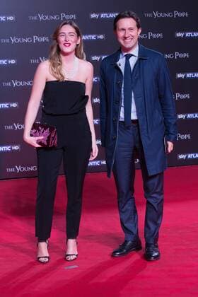 Premiere der TV-Serie The Young Pope in Rom Italy: The Young Pope Maria Elena Boschi and Dario Nardella, Government Minister, Mayor of Florence during the Premiere for the television series broadcast on Sky Atlantic from October 21 The Young Pope Directed by Paolo Sorrentino.  MauroxFagiani