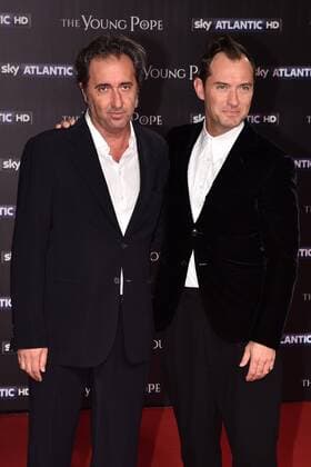 Premiere der TV-Serie The Young Pope in Rom - Rome, The Space Cinema Moderno - Preview of the Film The Young Pope, In the picture: Paolo Sorrentino Jude Law  Copyright: xVincenzoxLandix