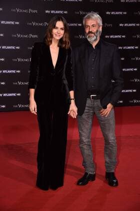 Premiere der TV-Serie The Young Pope in Rom - Rome, The Space Cinema Moderno - Preview of the Film The Young Pope, In the picture: Kasia Smutniak Domenico Procacci  Copyright: xVincenzoxLandix