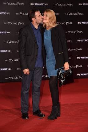 Premiere der TV-Serie The Young Pope in Rom - Rome, The Space Cinema Moderno - Preview of the Film The Young Pope, In the picture: Fausto Brizzi Claudia Zanella  Copyright: xVincenzoxLandix