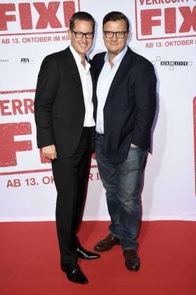 Holger Fuchs und Torsten Koch bei der Premiere des Kinofilms Verrückt nach Fixi im Mathäser Filmpalast. München, 09.10.2016 Foto:xP.xSchönbergerx xFuturexImage