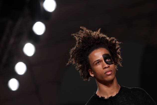 October 9, 2016 - Lisbon, Portugal - The fashion designer Lidija Kolovrat acknowledges cheers after presenting the Spring Summer 2017 collection during the Lisbon Fashion Week on October 9, 2016 in Lisbon, Portugal. Lisbon Portugal  - ZUMAn230
