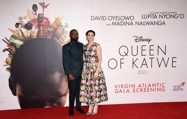 BFI LFF 2016 - Queen Of Katwe Premiere London, UK. David Oyelowo and Jessica Oyelowo at the 60th BFI London Film Festival Premiere of Queen Of Katwe held at Odeon Leicester Square, London on Sunday 9 October 2016. LMK392 -61100-101016 