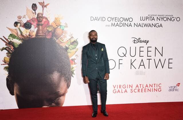BFI LFF 2016 - Queen Of Katwe Premiere London, UK. David Oyelowo at the 60th BFI London Film Festival Premiere of Queen Of Katwe held at Odeon Leicester Square, London on Sunday 9 October 2016. LMK392 -61100-101016 