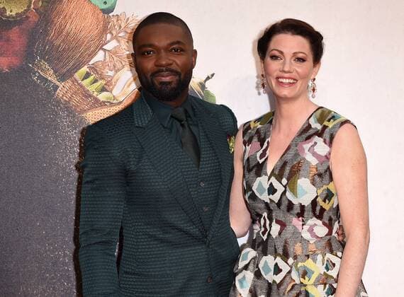 BFI LFF 2016 - Queen Of Katwe Premiere London, UK. David Oyelowo and Jessica Oyelowo at the 60th BFI London Film Festival Premiere of Queen Of Katwe held at Odeon Leicester Square, London on Sunday 9 October 2016. LMK392 -61100-101016 