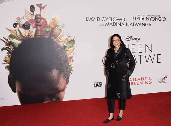 BFI LFF 2016 - Queen Of Katwe Premiere London, UK. Mira Nair at the 60th BFI London Film Festival Premiere of Queen Of Katwe held at Odeon Leicester Square, London on Sunday 9 October 2016. LMK392 -61100-101016 