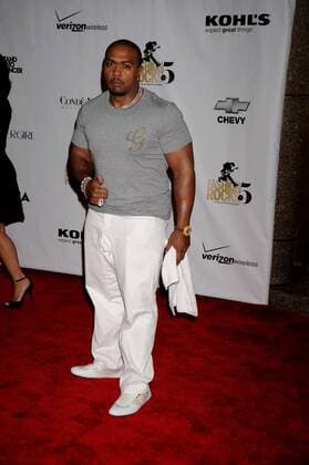 September 5, 2008. New York City .Musician Timbaland arrives at the 5th Annual Fashion Rocks held at Radio City Music Hall on September 5, 2008 in New York City. - ZUMAny6_