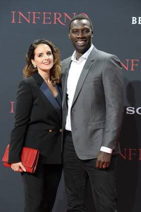 Deutschlandpremiere INFERNO Omar Sy mit Ehefrau Helene Ankunft zur Deutschlandpremiere INFERNO im Cinestar Sony Center in Berlin am 10.10.2016