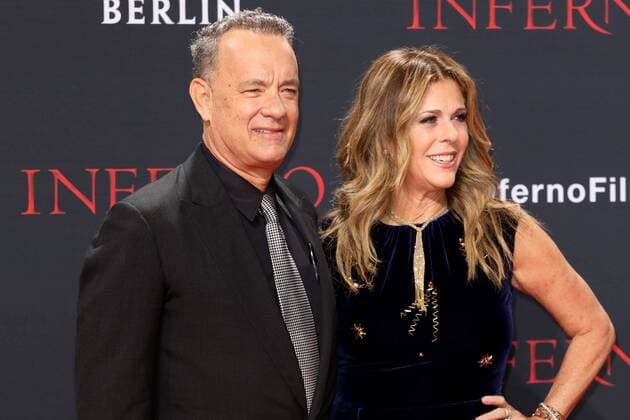 Tom Hanks und seine Ehefrau Rita Wilson bei der Inferno Film Premiere am 10.10.2016 in Berlin Inferno Kino Premiere in Berlin, 2016 
