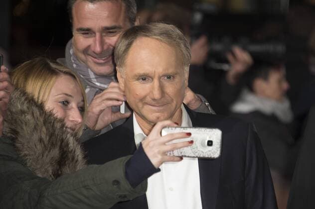 Dan Brown bei der Premiere des Kinofilms Inferno im CineStar Sony Center. Berlin, 10.10.2016 Foto:xFredericx xFuturexImage