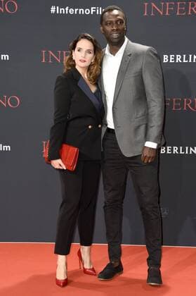 Omar Sy mit Gattin Helene Sy bei der Premiere des Kinofilms Inferno im CineStar Sony Center. Berlin, 10.10.2016 Foto:xFredericx xFuturexImage