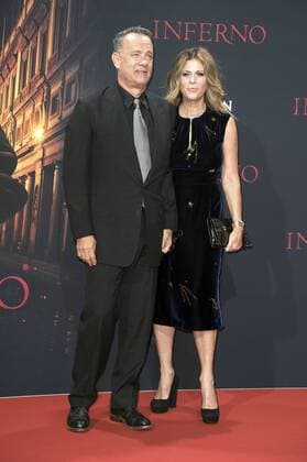 Tom Hanks mit Gattin Rita Wilson bei der Premiere des Kinofilms Inferno im CineStar Sony Center. Berlin, 10.10.2016 Foto:xFredericx xFuturexImage