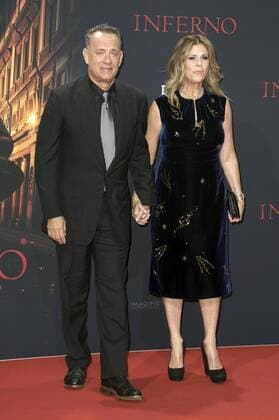 Tom Hanks mit Gattin Rita Wilson bei der Premiere des Kinofilms Inferno im CineStar Sony Center. Berlin, 10.10.2016 Foto:xFredericx xFuturexImage