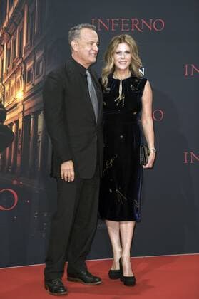 Tom Hanks mit Gattin Rita Wilson bei der Premiere des Kinofilms Inferno im CineStar Sony Center. Berlin, 10.10.2016 Foto:xFredericx xFuturexImage