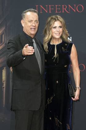 Tom Hanks mit Gattin Rita Wilson bei der Premiere des Kinofilms Inferno im CineStar Sony Center. Berlin, 10.10.2016 Foto:xFredericx xFuturexImage